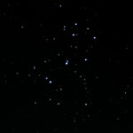 3 minute exposure of the Pleiades Star Cluster